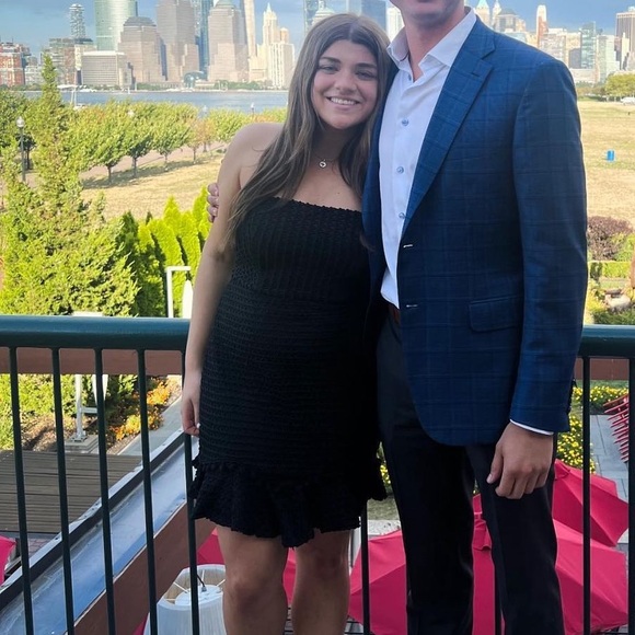 Black Strapless Dress - Picture 2 of 7